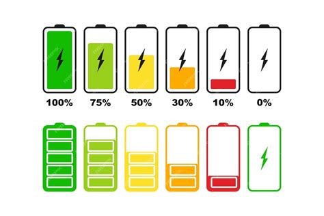 индикаторы заряда батареи для телефона